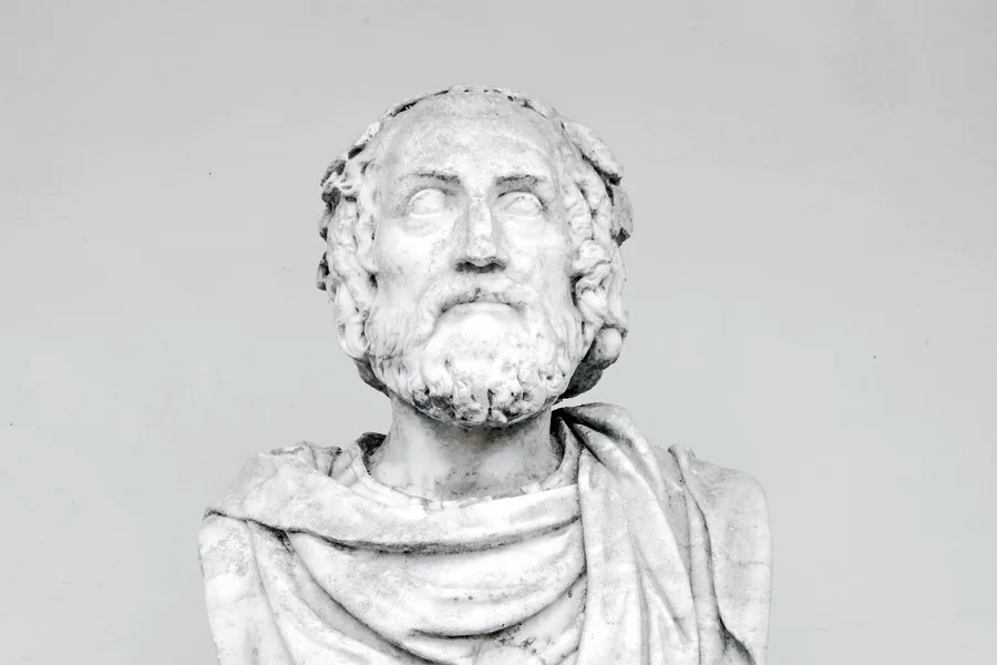 Büste eines antiken Philosophen